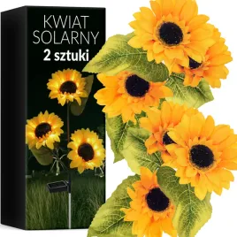 2x-ogrodowa-zewnetrzna-lampa-lampka-solarna-led-wbijana-kwiat-sloneczniki