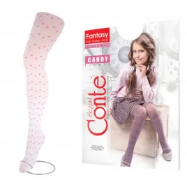 rajstopy-dziewczece-w-kropki-conte-candy-rozowe-rozmiar-152-158