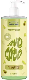 on-line-fruity-shot-mydlo-avocado-390-ml
