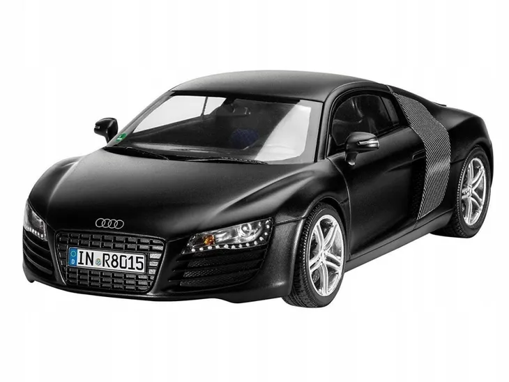 audi-r8-black-model-samochodu-1-24-poziom-trudnosci-3