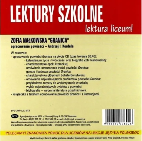 opracowanie-granica-audiobook-tytul-granica-zofia-nalkowska-opracowanie-ksiazki