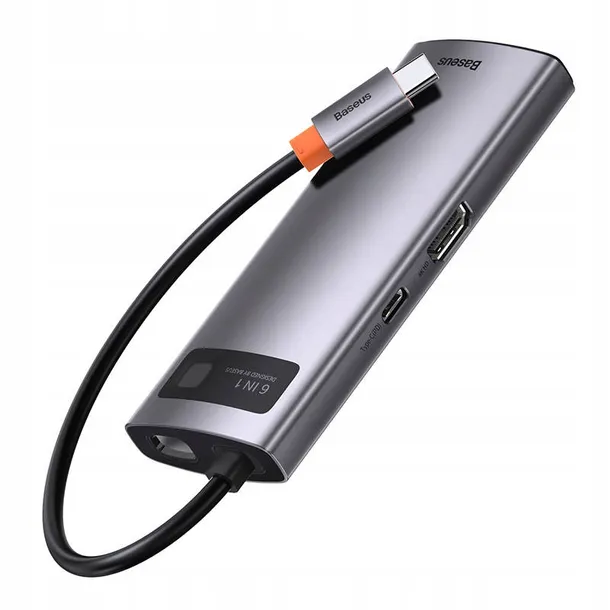 baseus-adapter-hub-6w1-usb-c-3xusb-hdmi-pd-rj45-kod-producenta-wkwg080013-liczba-portow-6