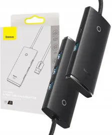 baseus-lite-series-adapter-hub-4w1-4xusb-3-0-rozdzielacz-rozgaleznik-czarny