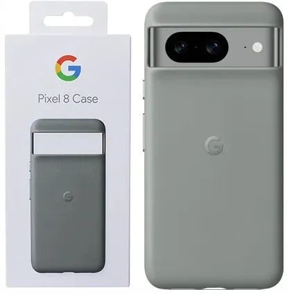 ORYGINALNY POKROWIEC ETUI CASE GOOGLE PIXEL 8 SZARY HAZEL Hazelnut