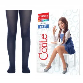 rajstopy-dziewczece-klasyczne-conte-only-40-den-granatowe-rozmiar-140-146