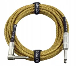 kabel-gitarowy-gls-audio-61m-6-3mmx6-3mm-brazowo-zolty