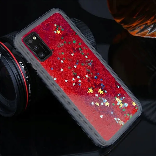 etui-plecki-do-samsunga-a41-brokat-czerwony-dedykowany-model-galaxy-a41