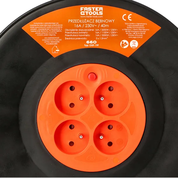 faster-tools-przedluzacz-bebnowy-50-dlugosc-kabla-50-m