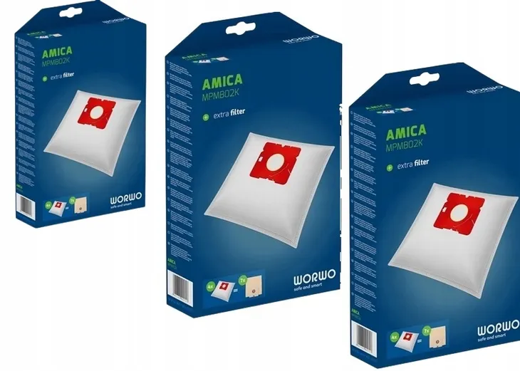 12x WORKI DO ODKURZACZA GOTZE&JENSEN VC 200 VC 900 - 3 filtry