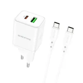 borofone-ladowarka-sieciowa-bn7-usb-typ-c-qc-3-0-pd-20w-z-kablem-typ