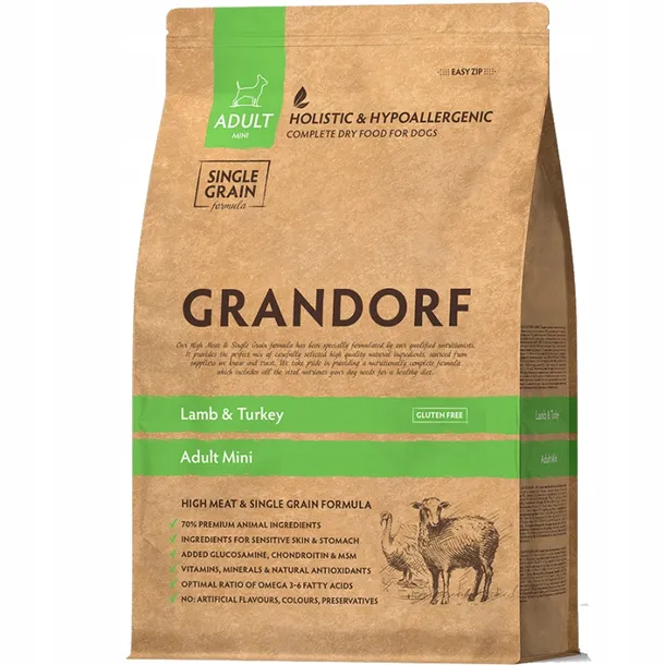 Grandorf Adult Mini Lamb & Turkey 3kg