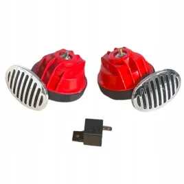 2x-klakson-samochodowy-12v-sygnal-2-tonowy-glosny-slimakowy-z-przekaznikiem