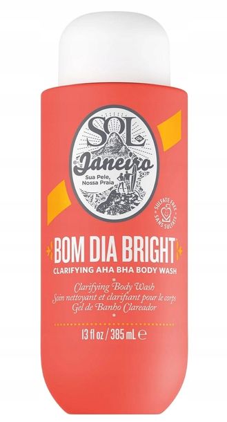 Zdjęcia - Żel pod prysznic Bright ﻿Sol de Janeiro Bom Dia  Body Wash AHA BHA  385 ml 