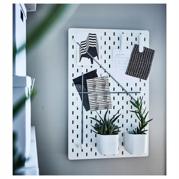 ikea-skadis-pojemnik-bialy-dlugosc-9-cm