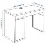 ikea-micke-biurko-biale-105x50-cm-kolekcja-micke