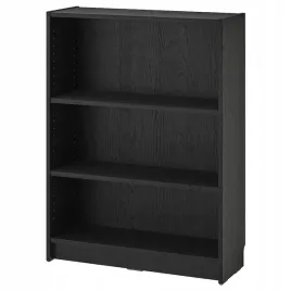 ikea-billy-regal-czarny-imitacja-debu-80x28x106-cm