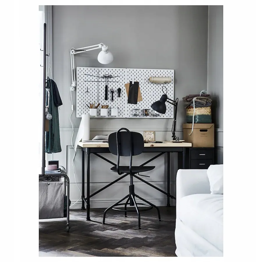 ikea-skadis-pojemnik-bialy-stan-nowy
