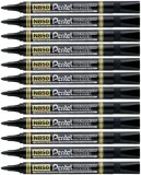 marker-permanentny-czarny-pentel-12-szt