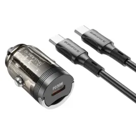 borofone-ladowarka-samochodowa-bz29-ray-typ-c-pd-30w-3a-kabel-typ-c-c