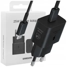 samsung-szybka-ladowarka-sieciowa-gan-25w-z-kablem-usb-c-czarna-mocna