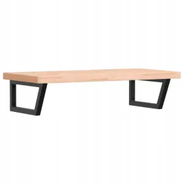 polka-scienna-pod-umywalke-stal-i-lite-drewno-bukowe