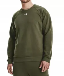 under-armour-bluza-dresowa-meska-rival-fleece-crew-zielona