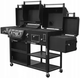 grill-gazowy-weglowy-wedzarka-el-fuego-arizona-4w1-83kg-zeliwny-ruszt