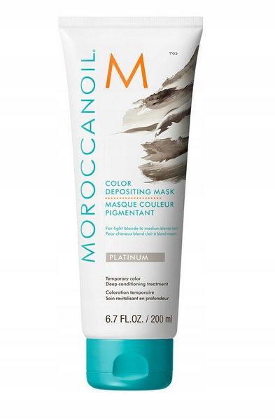 Фото - Шампунь Moroccanoil Color Deposting Mask Platinium 200 ml 