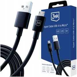 3mk-hyper-szybki-kabel-przewod-usb-a-micro-usb-5v-24a-1-2m-dlugi-czarny