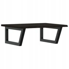 polka-scienna-pod-umywalke-stal-i-lite-drewno