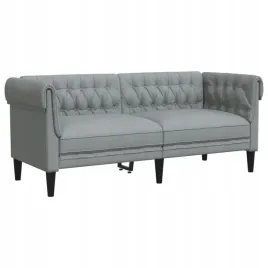 sofa-chesterfield-dwuosobowa-jasnoszara-obita-tkanina