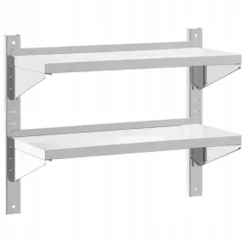 polka-scienna-podwojna-75x30x60-cm-srebrna-stal-nierdzewna