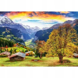 puzzle-1000-premium-ukladanka-krajobraz-gory-wioska-alpy-dolina-12-trefl