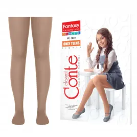 rajstopy-dla-nastolatek-z-mikrofibry-conte-only-teens-bezowe-152-158