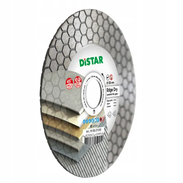 tarcza-diamentowa-125mm-45st-distar-edge-dry-gres-zastosowanie-ceramika