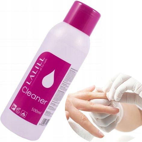 Cleaner Odtłuszczacz Hybrydowy Do Przemywania Paznokci Manicure 500ml