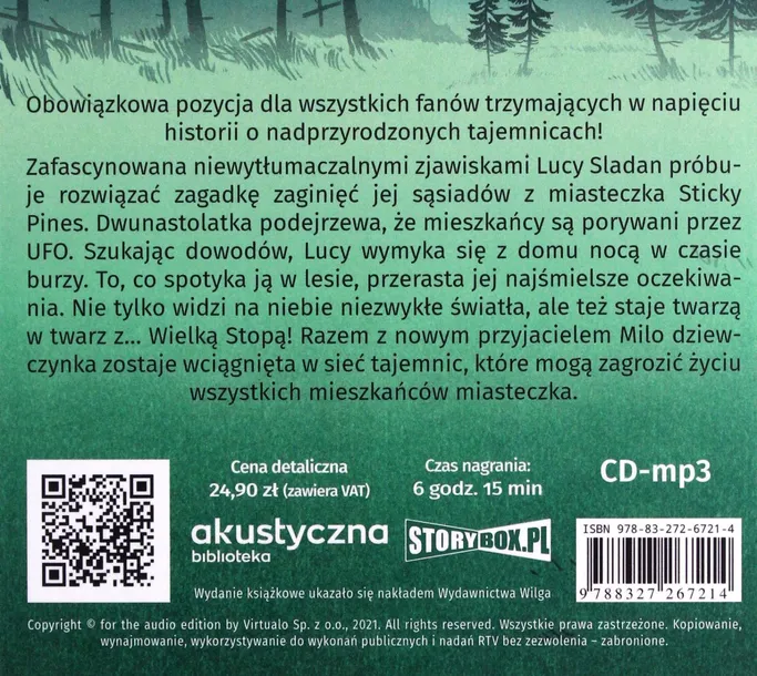 tajemnica-wielkiej-stopy-audiobook-wydawnictwo-heraclon-international