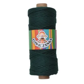 sznurek-bawelniany-pleciony-3mm-100mb-zielen-butelkowa
