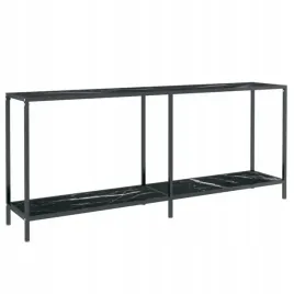stolik-konsolowy-czarny-180x35x755-cm-szklo-hartowane