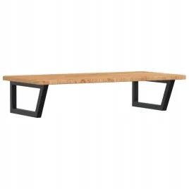 polka-scienna-pod-umywalke-stal-i-lite-drewno