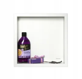 balneo-wall-box-one-white-polka-pojedyncza-biala-30x30x10-cm