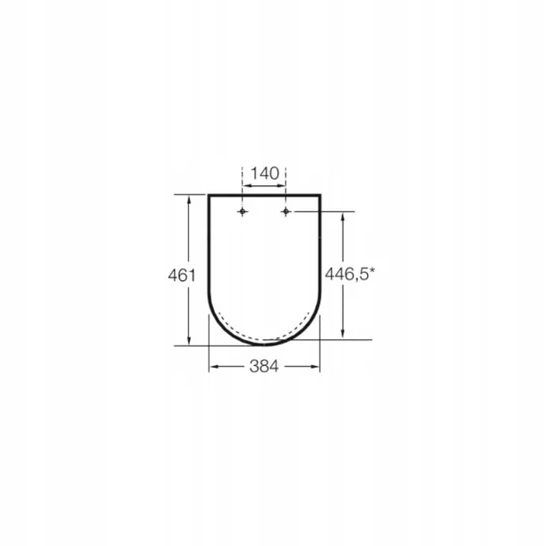 roca-beyond-bialy-duroplast-oryginalna-stan-nowy