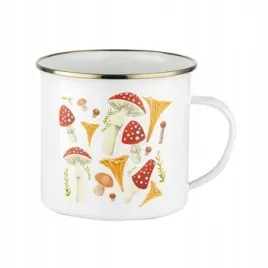 kubek-emaliowany-prosty-grzybki-12cm-125l-florina