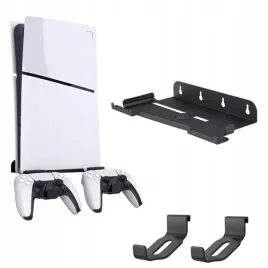 iris-metalowy-wieszak-polka-na-sciane-do-konsoli-ps5-slim-chassis-czarny