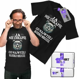 prezent-dla-faceta-tshirt-meski-ja-nie-chrapie-smieszny-prezent-koszulka