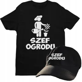 koszulka-meska-dla-ogrodnika-szef-ogrodu-prezent-dla-niego-czapka