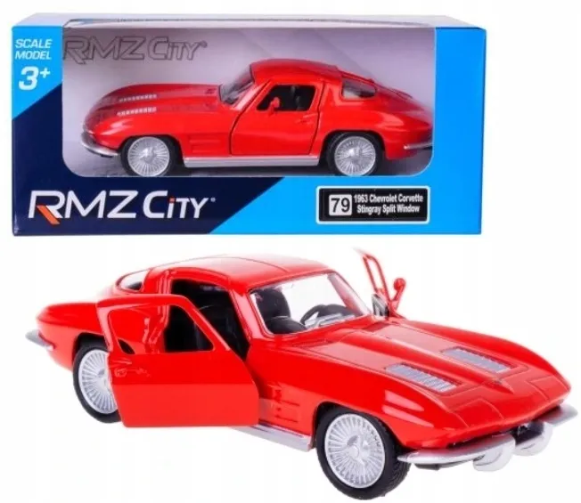 chevrolet-corvette-stingray-1963-czerwony-stan-nowy-marka-rmz