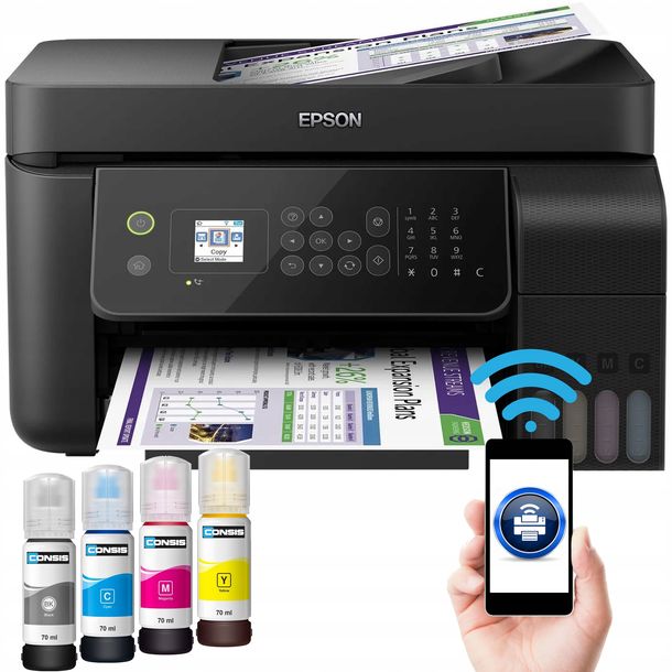 DRUKARKA WIELOFUNKCYJNA EPSON L5190 / ET-4700 WiFi dolewany tusz