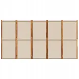 parawan-5-panelowy-taupe-350x180-cm-stan-nowy-producent-vidaxl