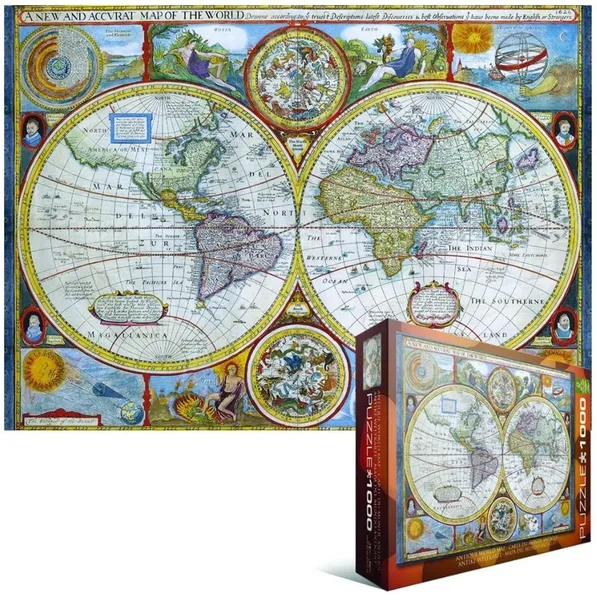 puzzle-1000-antique-world-map-6000-2006-kolekcja-inna